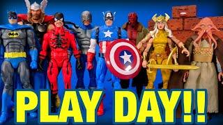 Play Day! Customs, 3D Prints, Third Party, and Official Items for a 6 inch Display! 08/15/24