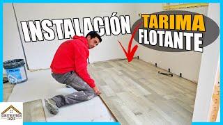 Instalación TARIMA FLOTANTE o SUELO LAMINADO  ¡¡ y VINILICO o PVC !!