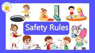 Safety Rules for kids | Preschool Learning Video | Tamilarasi English