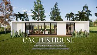 CACTUS HOUSE - Casa de Campo Aconchegante de 45 m²