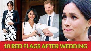 10 Red Flags After Prince Harry & Meghan Markle’s Wedding That Exposed Toxic Drama & Lead to Megxit