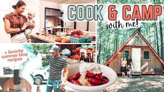 Camp and Cook with Us! | Homemaking in the Woods + favorite summer recipes from the Mennonites!