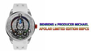 𝐁𝐄𝐇𝐑𝐄𝐍𝐒 Limited Edition 88pcs APOLAR Automatic Wristwatch with Moon Track Display System