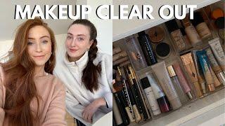 HUGE MAKEUP CLEAR OUT 2022 | Decluttering Tips + Makeup Organization