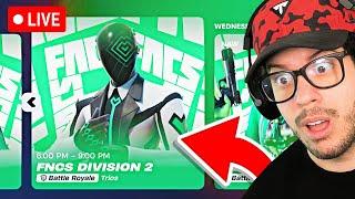 LIVE! - WINNING a FORTNITE TOURNAMENT! (NEW FNCS TRIO)