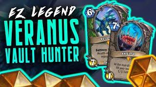 EZ Legend w/ Veranus Vault Hunter | 77% Winrate | Descent of Dragons | Hearthstone