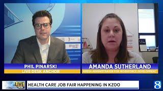 Healthcare positions sought at Kalamazoo job fair