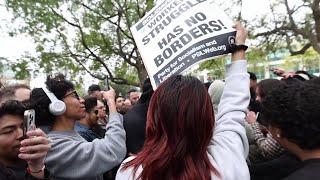 Demonstration Held on CSU Northridge Campus During Charlie Kirk Speaking Engagement