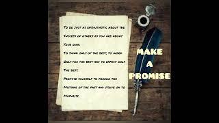 Make A Promise: THE OPTIMIST INVADER…..By Tabot NK