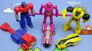 2024 TRANSFORMERS ONE set of 6 BURGER KING MOVIE COLLECTIBLES VIDEO REVIEW