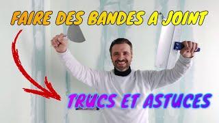 FAIRE DES BANDES A JOINT PLACO TRUCS ET ASTUCES !!!