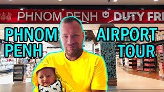 Phnom Penh International Airport Walking Tour in Cambodia