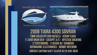 Tiara Yachts 4300 Sovran with American Yachts