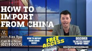 Import From China To USA - Getting Started In Your Online Business