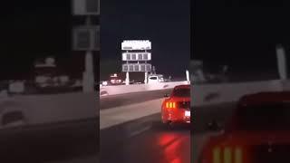 Mustang Crashes Vs Camaro!