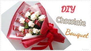 DIY Chocolate Bouquet  / วิธีทำช่อช็อคโกแลตคิทแคท