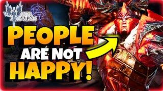 PEOPLE ARE NOT HAPPY ABOUT THIS... | Watcher of Realms