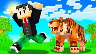 TIGRE MALVADO MORDE MORDE NO MINECRAFT