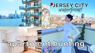 APARTMENT HUNTING IN JERSEY CITY | Touring 5 Luxury WATERFRONT 1 Beds + PRICES!