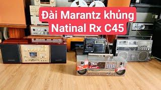 Đài Marantz khủng hiếm, đài National C45 Sharp GF 818 giá sinh viên Lh,0967874679