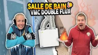 DOUBLE FLOW VMC hot/cold and bathroom construction - EP77