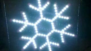 LED SNOW FLAKE LIGHTS