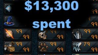 $13,300 SPENT ON RUNESCAPE FOR FASTEST ALL 99'S