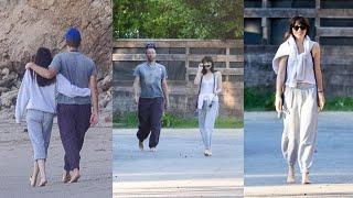 NEW!! DAKOTA JOHNSON with her boyfriend CHRIS MARTIN in Malibu (October-16-2022)