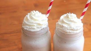 5 ingredient Vanilla Milkshake | SweetTreats