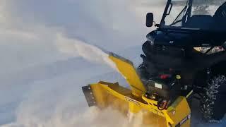 Rammy ATV & UTV snowblowers - customer clips and few tips