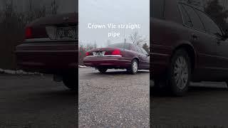 Cheap Crown Vic Straight Pipe muffler delete