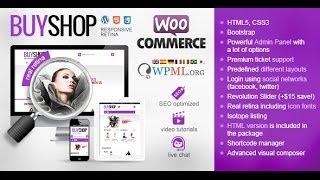 BuyShop Responsive WooCommerce WordPress Theme - Video ServerThemes.Net