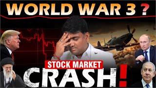 World War 3 शुरू ? | Iran, Israel, USA, Russia, China | Global War का डर | Stock Market Crash