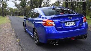 2016 Subaru WRX 0-100km/h & engine sound (manual vs CVT auto)