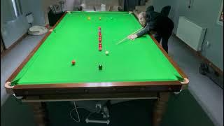 STANDARD LINE UP - Cuestars Academy member Jamie Gough makes 98 break at this well known routine 