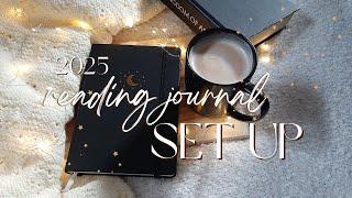 2025 Reading Journal Set Up | Yop&Tom | Getting my creativity back !