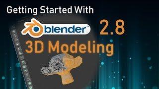 3D Modeling in Blender 2.8 (Beginner Tutorial)