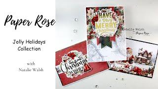 Paper Rose Studio | Jolly Holidays Paper Collection