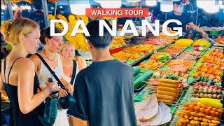 Da Nang VIETNAM ● Street Food Tour in Son Tra Night Market, Da Nang 【 4K】