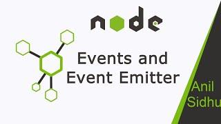 Node JS in tutorial #46 Events and  Event Emitter