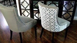 Enhancing Dining Chairs with Budget Friendly Update