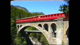 GLACIER EXPRESS - El tren mas lento y bello de Europa