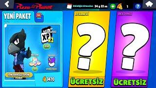 YENİ Pizza PLANET ile BEDAVA EFSANEVİ KARAKTER KOSTÜM - Brawl Stars