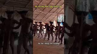 Cuộc sống hoang dã bộ tộc thổ dân trong rừng Amazon?#shorts #travel #brazil#amazonforest