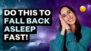 How to FALL BACK ASLEEP After Waking Up in the Middle of the Night | Sleep Maintenance Insomnia