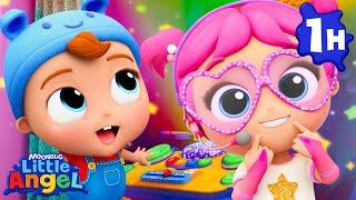 Sped Up & Slowed Down Song  Little Angel + More Nursery Rhymes & Kids Songs | Bingo and Baby John