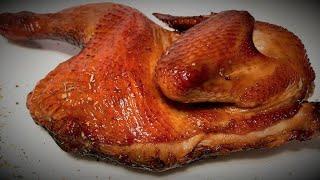 Курица Горячего Копчения в Медовом Маринаде (ни грамма соли!!!)/Как Закоптить Птицу/Быстрый Рецепт