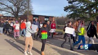 Vermont students walk in honor of Ruby Bridges