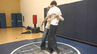 Double Underhook Takedown