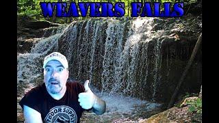 Amazing Waterfalls Of Ontario. Weavers Falls, Owensound